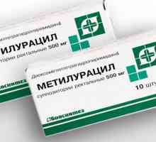 Svijeće "Methyluracilum" za hemoroide
