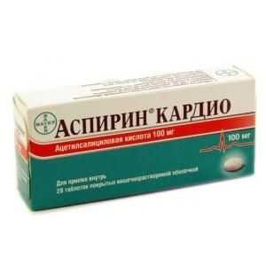 Aspirin Cardio upute za uporabu