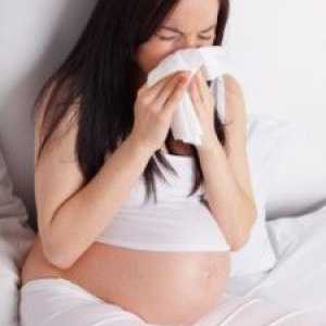 Curenje iz nosa u trudnoći