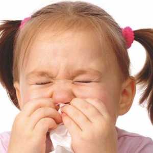 Dete ima začepljen nos, ali ne sline: lek?